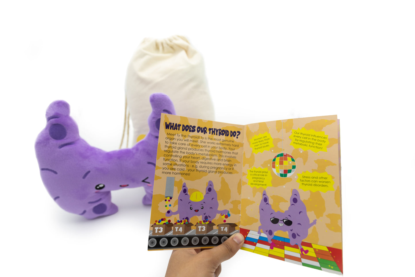 Ty the Thyroid Plushie