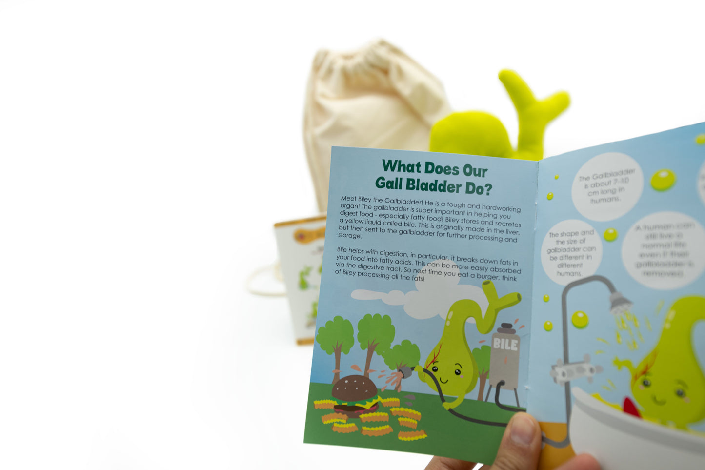 Biley the Gallbladder Plushie