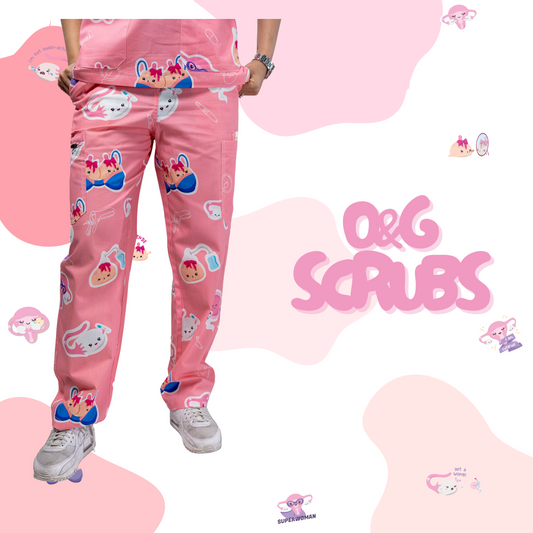 O&G Organ Scrub Pants
