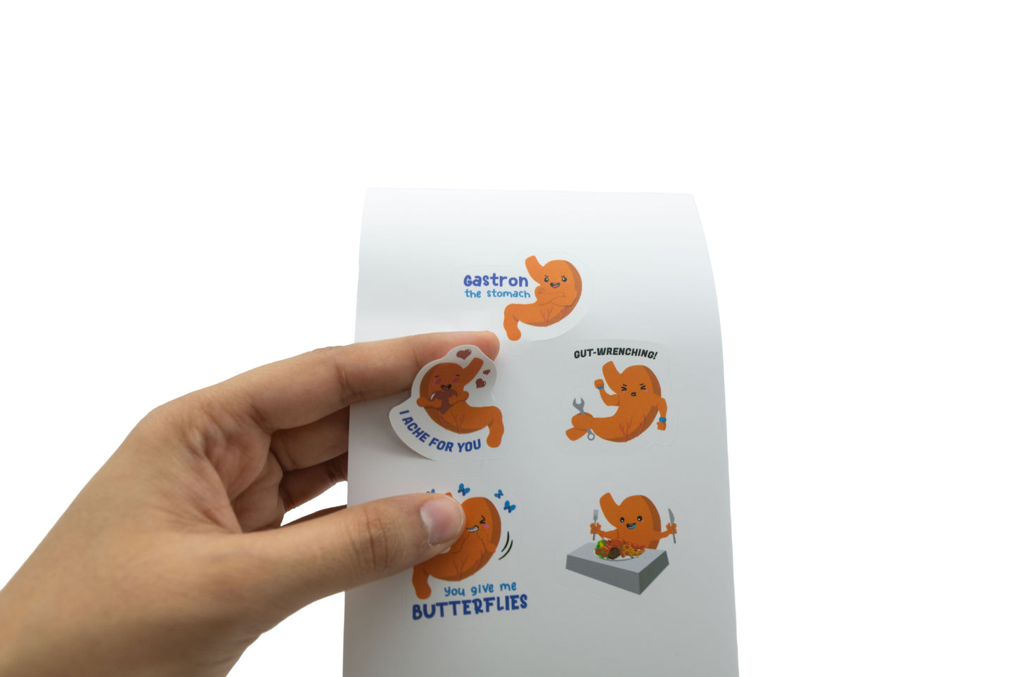 Gastron the Stomach Stickers