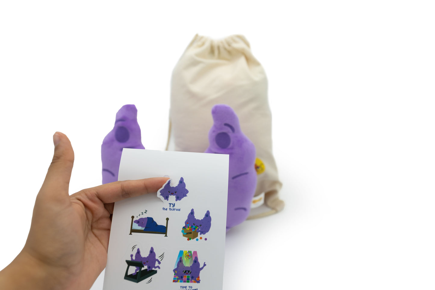 Ty the Thyroid Stickers