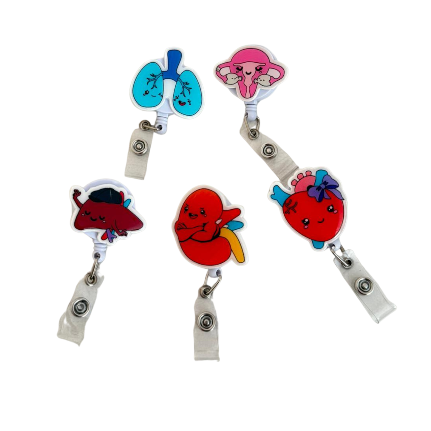 Uterina the Uterus ID Badge Reel