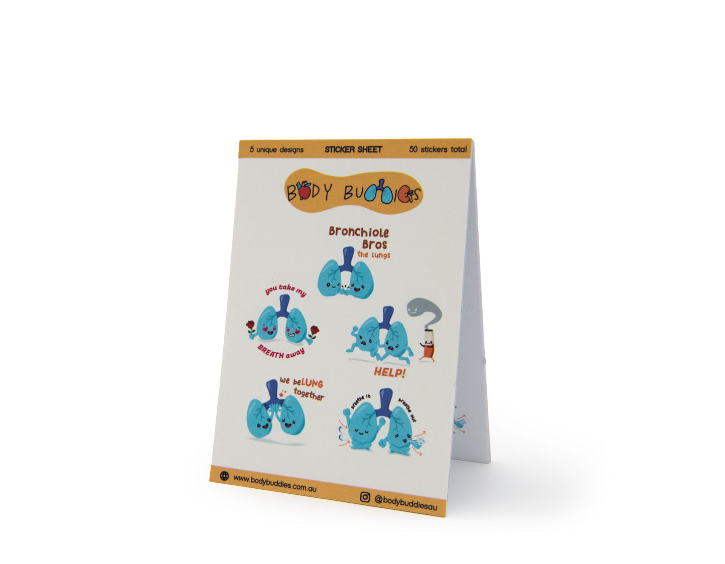 Bronchiole Bros the Lungs Gift Pack