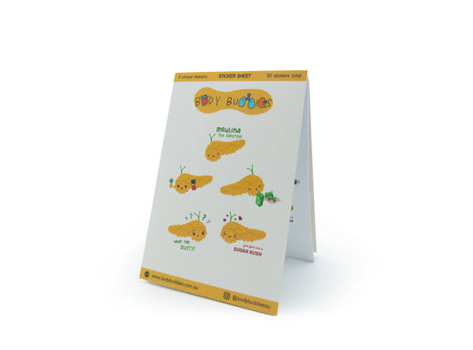 Insulina the Pancreas Stickers