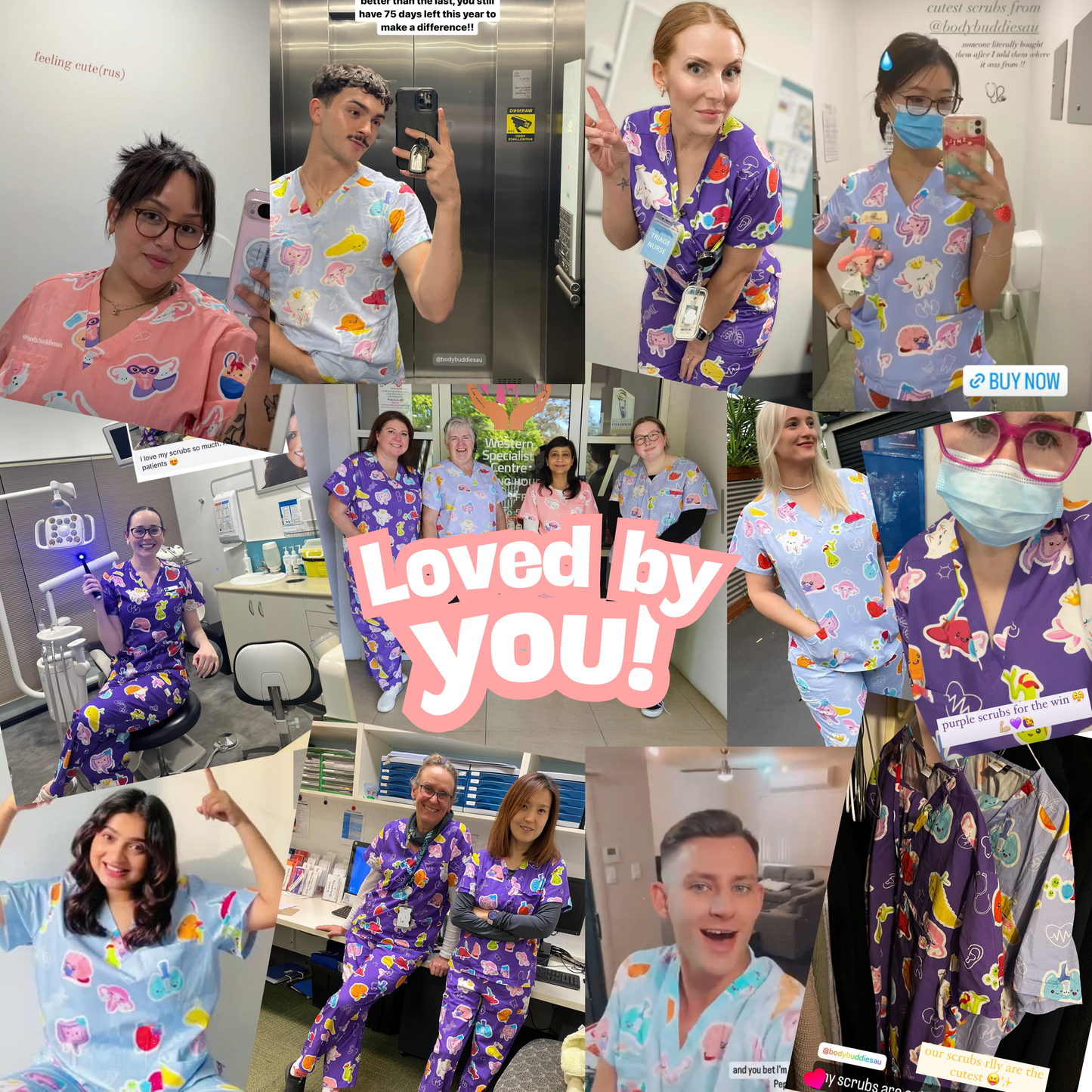 O&G Organ Scrub Pants