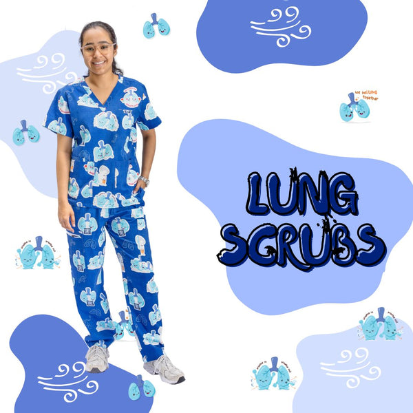 Lung Organ Scrubs