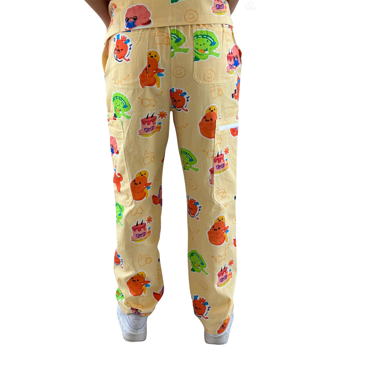 V2 Happy Organ Scrub Pants