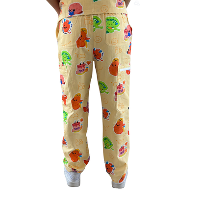 V2 Happy Organ Scrub Pants