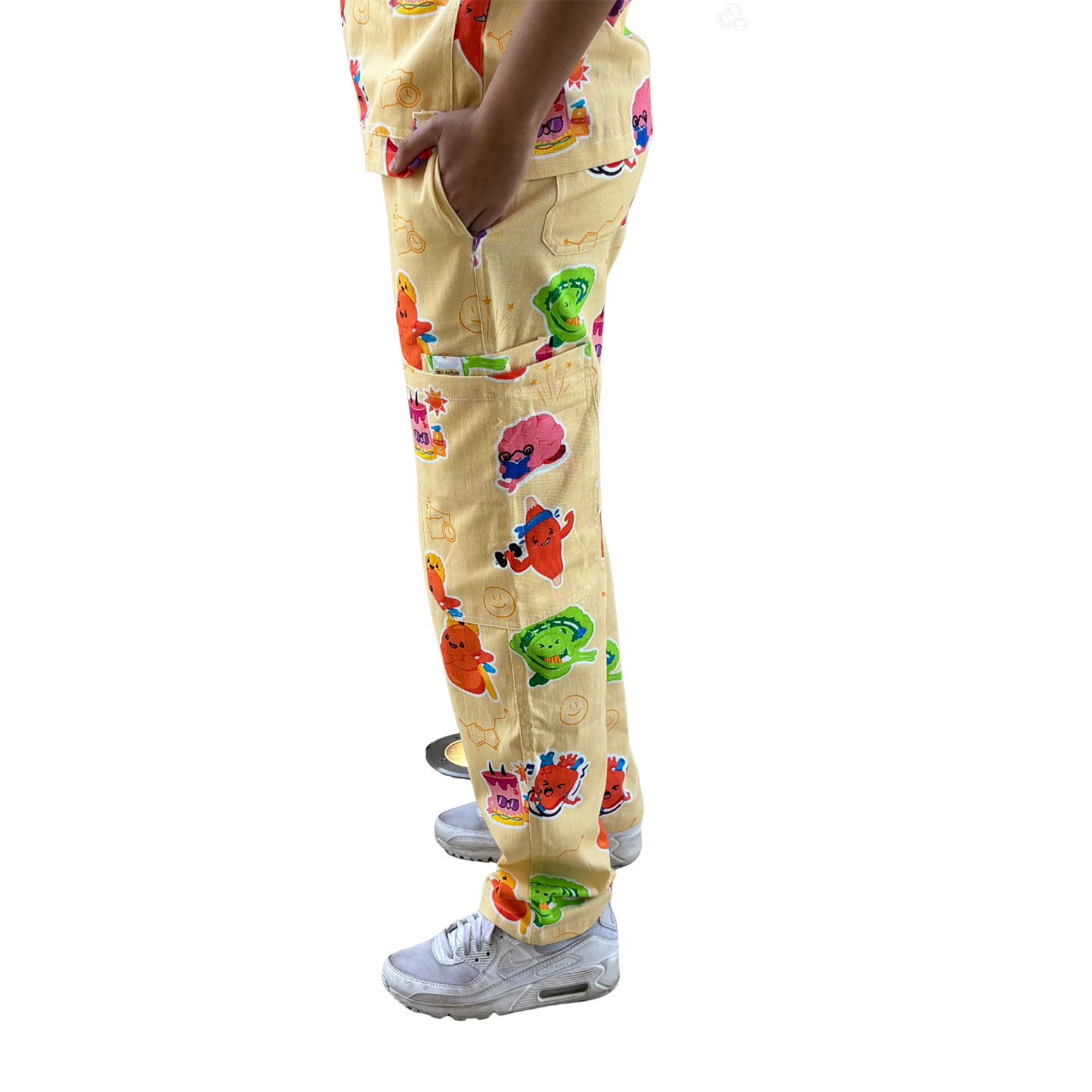 V2 Happy Organ Scrub Pants