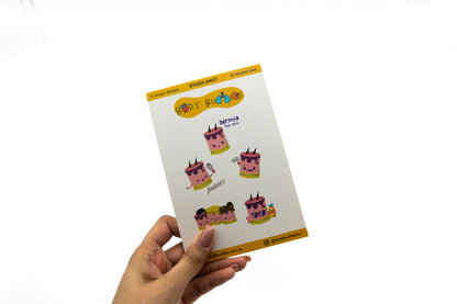 Dermia the Skin Stickers