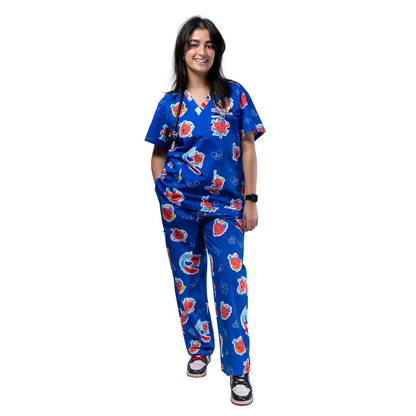 Heart Organ Scrub Set