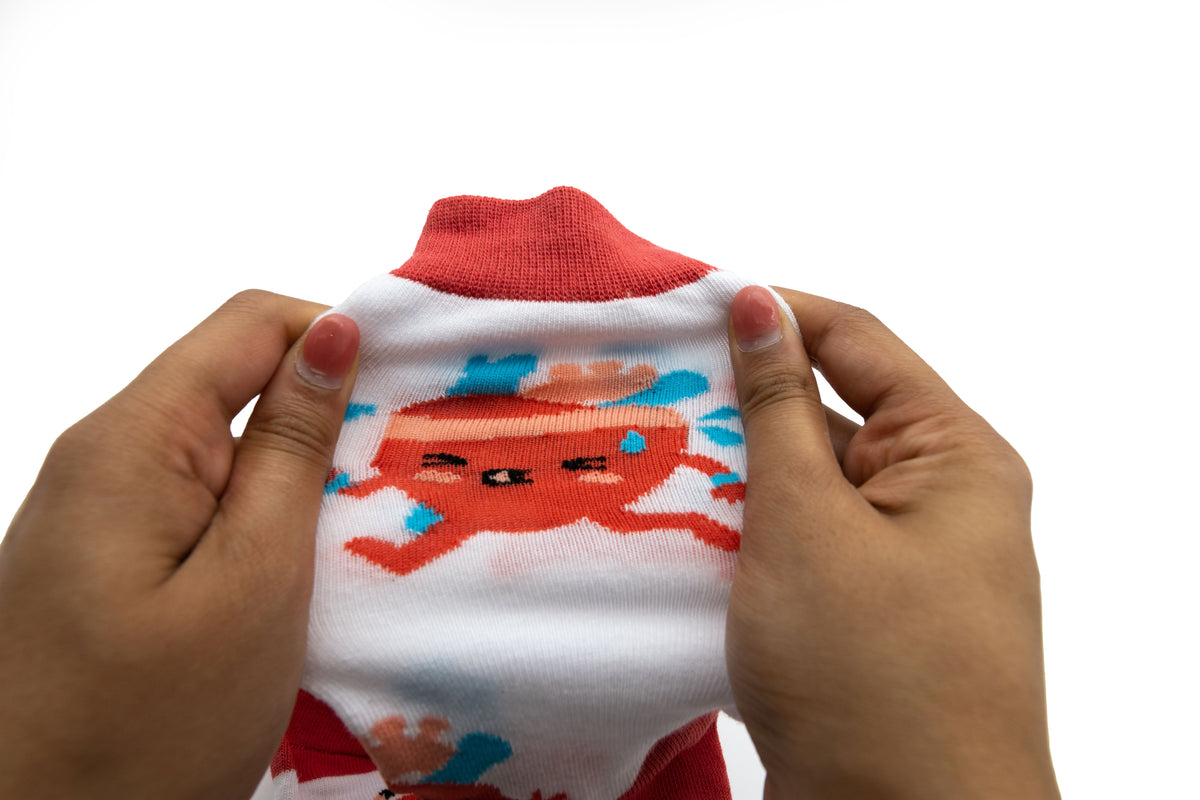 Aortina the Heart Socks