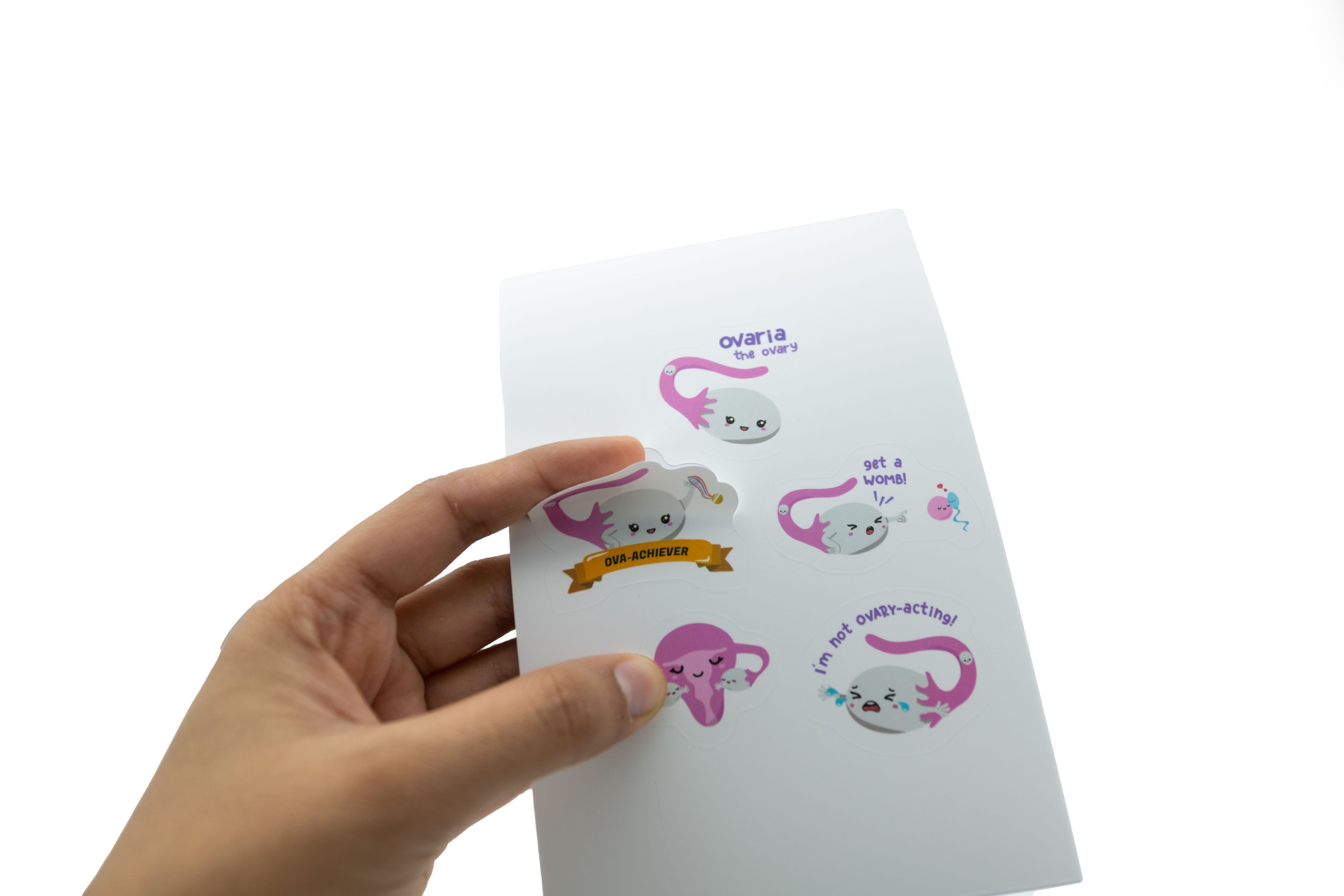 Ovaria the Ovary Stickers
