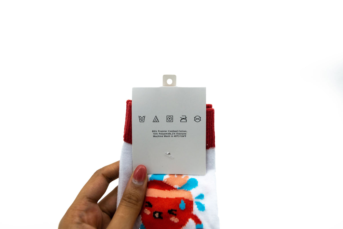 Aortina the Heart Socks
