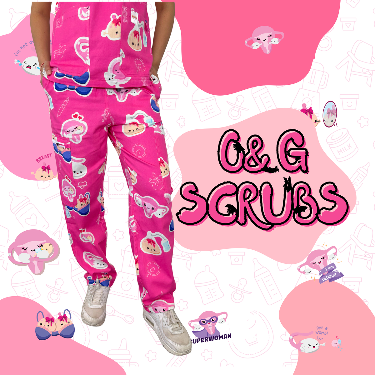 V2 O&G Scrub Pants