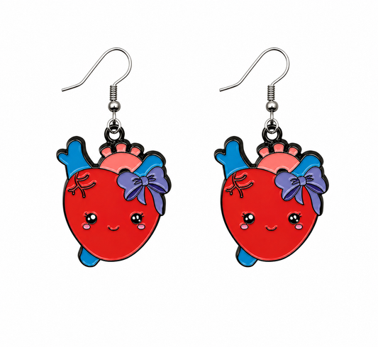 Aortina the Heart Earrings