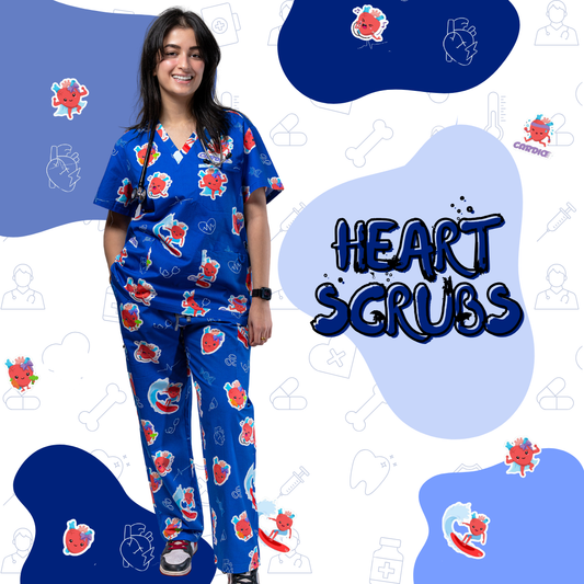 V2 Heart Organ Scrub Set