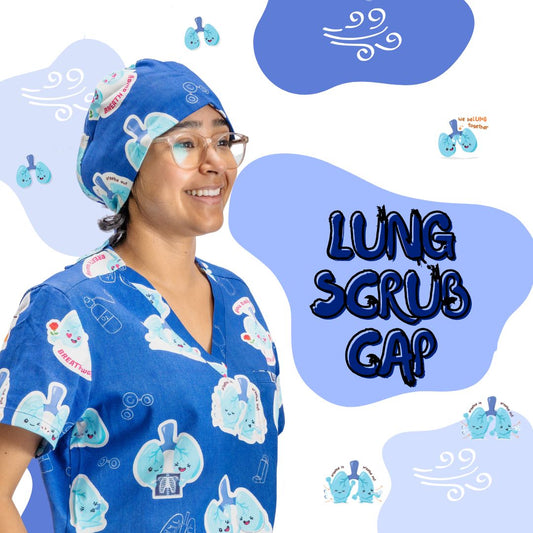 Lung Organ Scrub Cap
