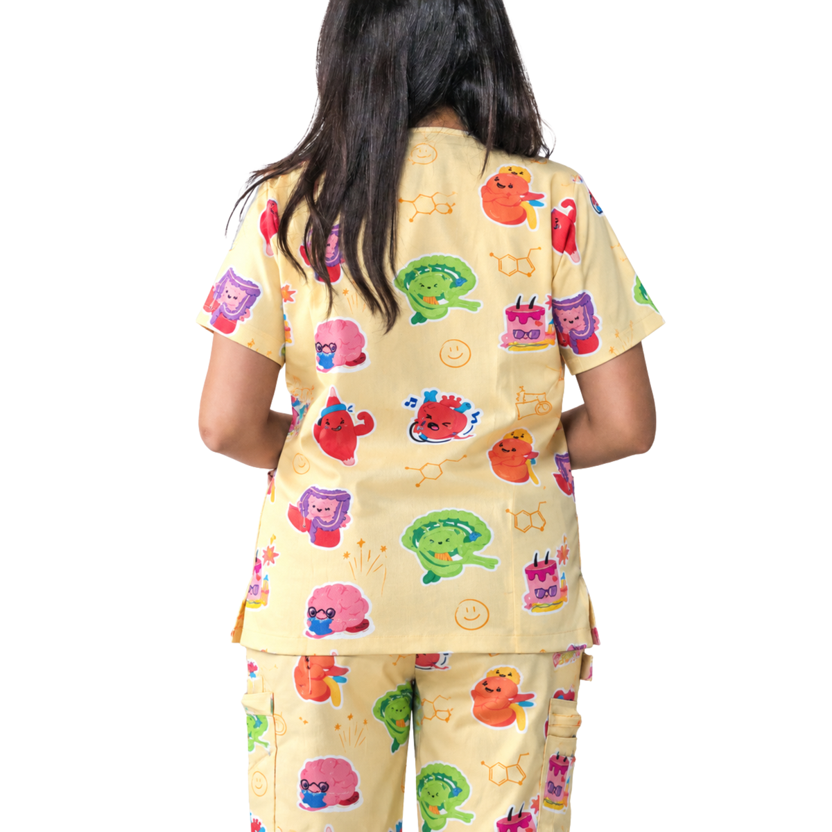 V2 Happy Organ Scrub Set