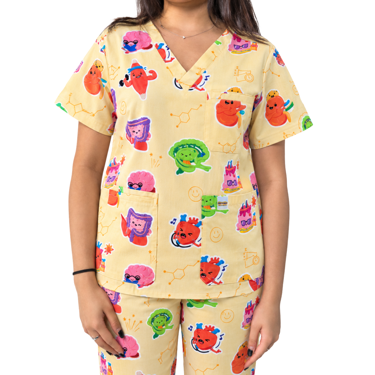 V2 Happy Organ Scrub Set