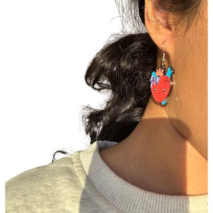 Aortina the Heart Earrings