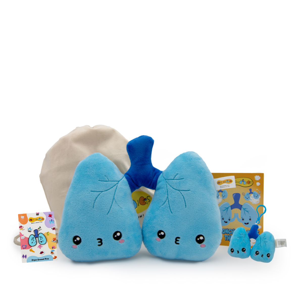 Bronchiole Bros the Lungs Gift Pack