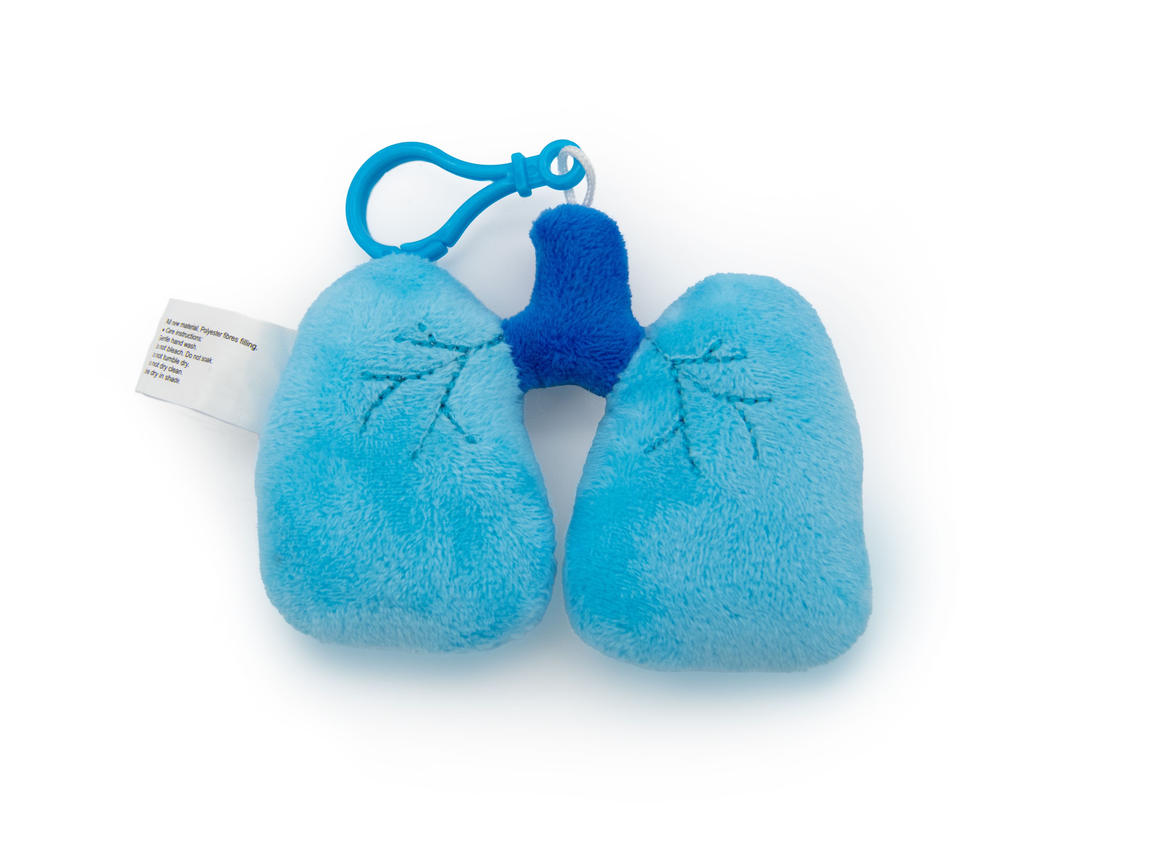 Bronchiole Bros the Lungs Keychain
