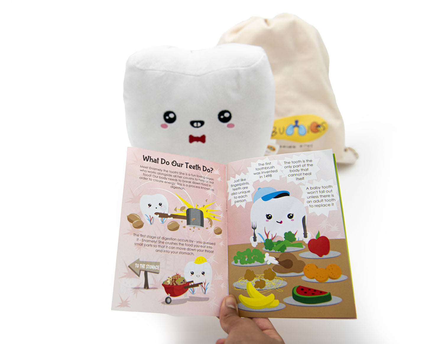 Enamely the Tooth Plushie