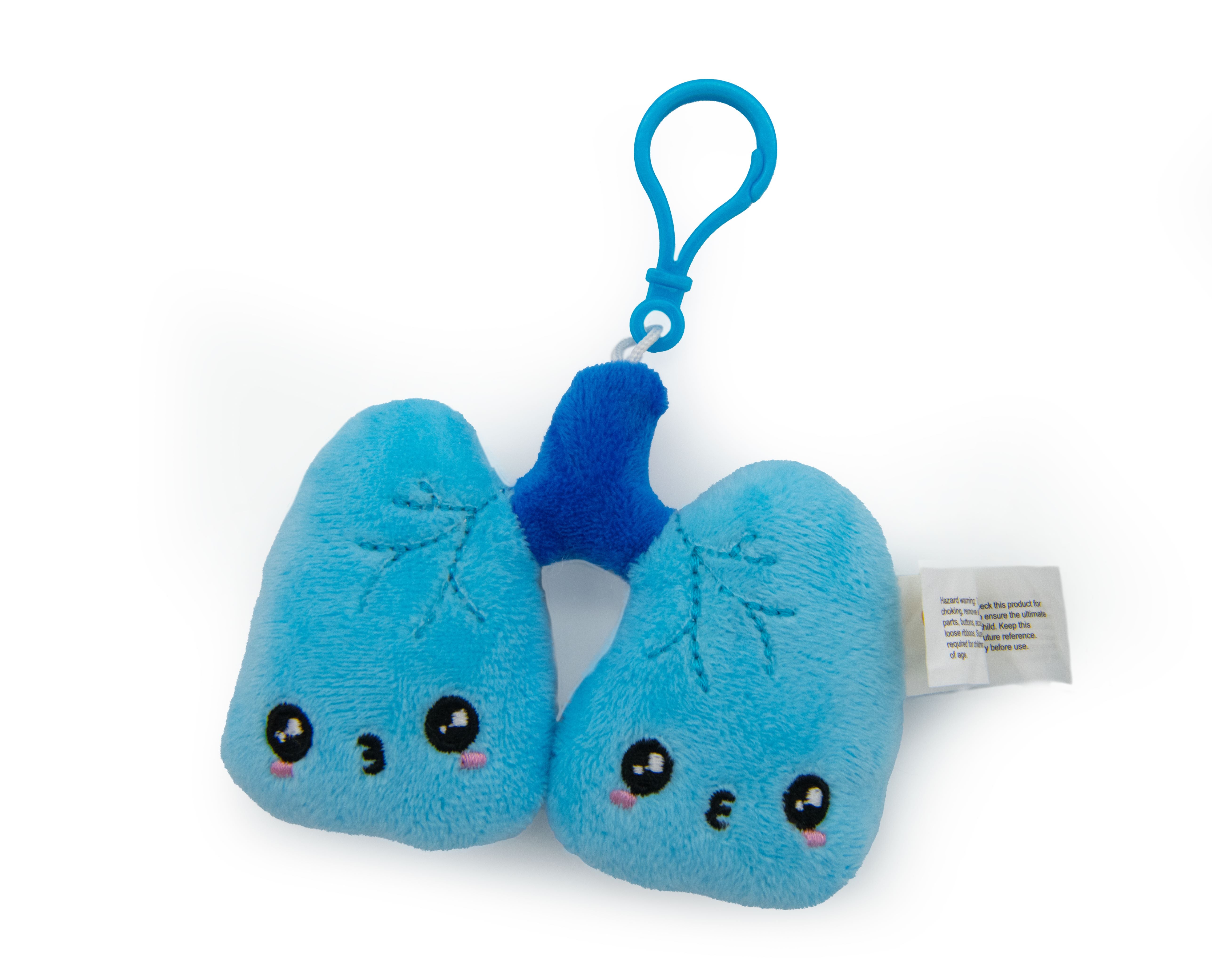 Bronchiole Bros the Lungs Keychain