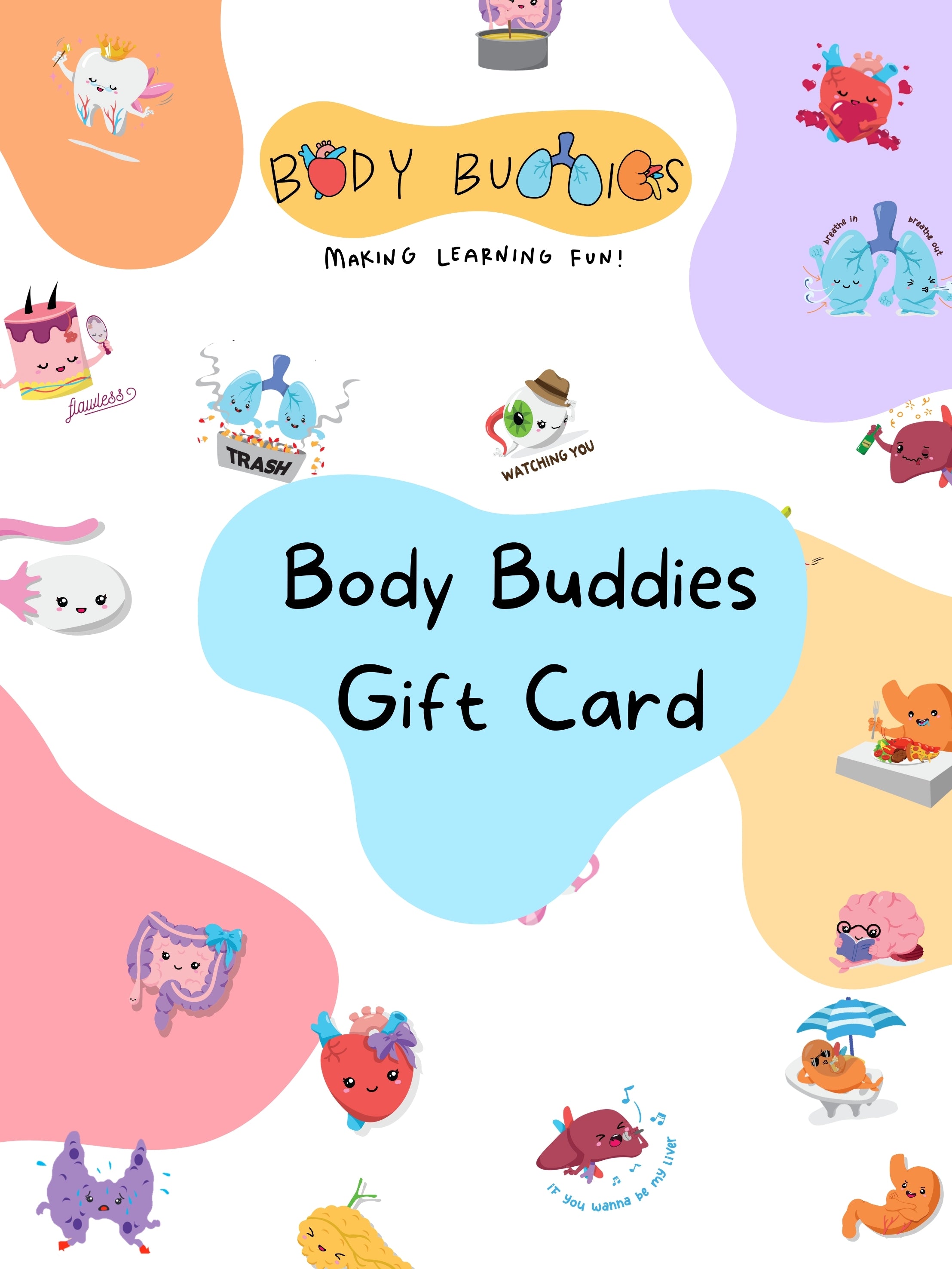 Body Buddies Gift Card
