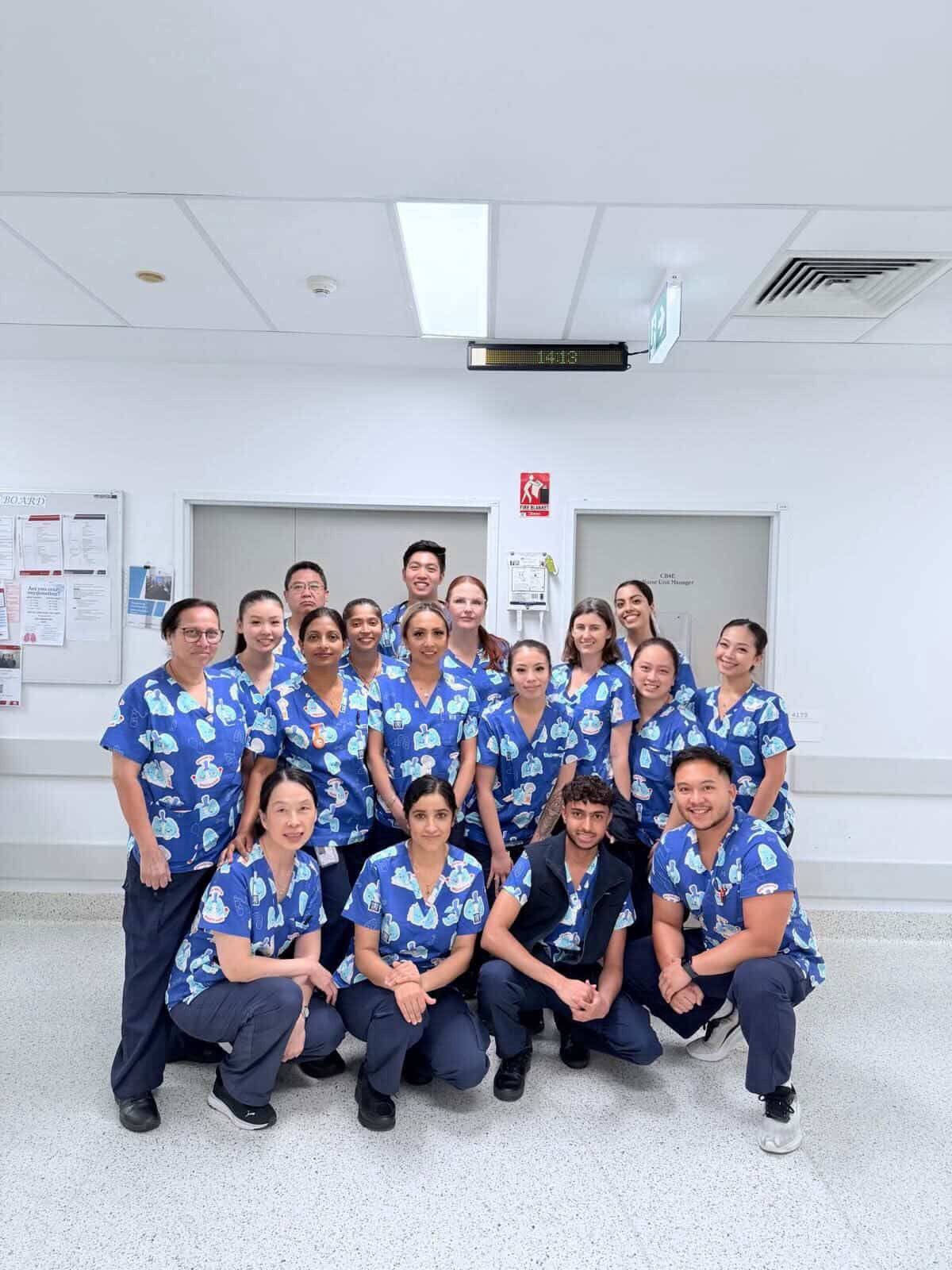 V2 Lung Organ Scrub Top