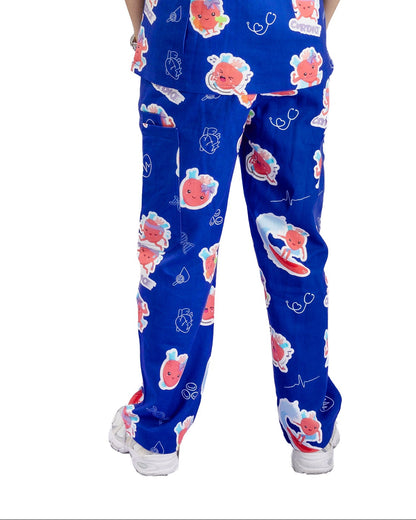 V2 Heart Organ Scrub Pants