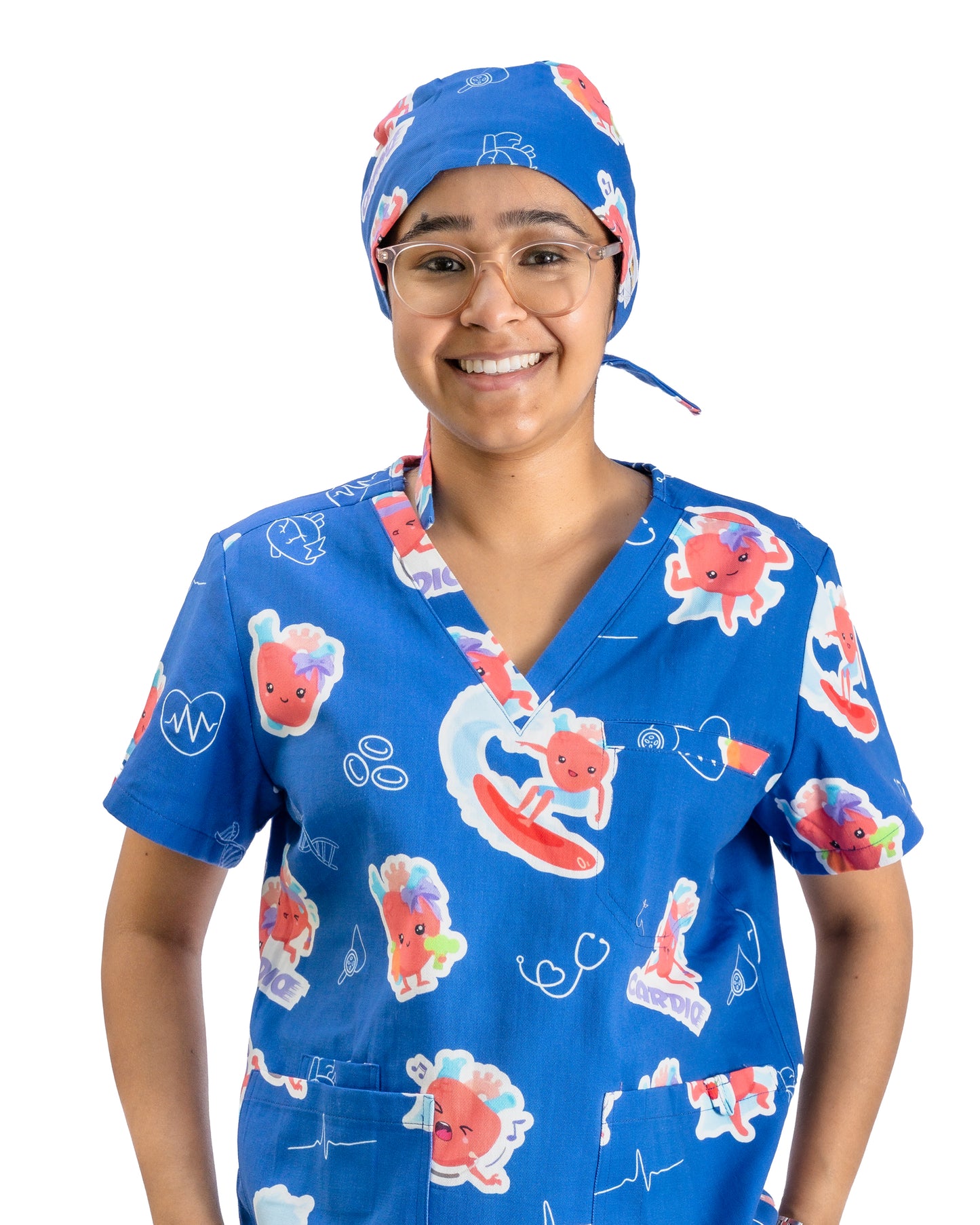 Heart Organ Scrub Cap