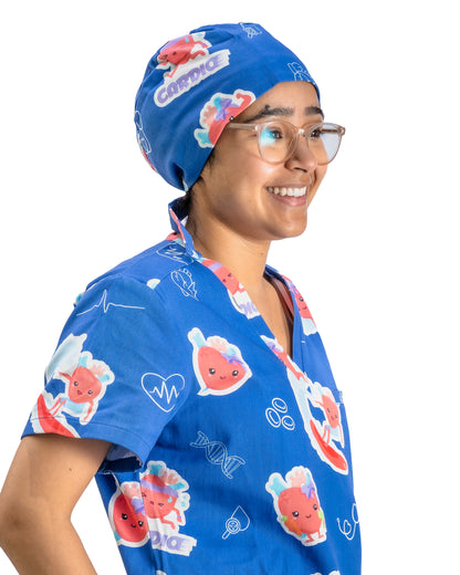 Heart Organ Scrub Cap
