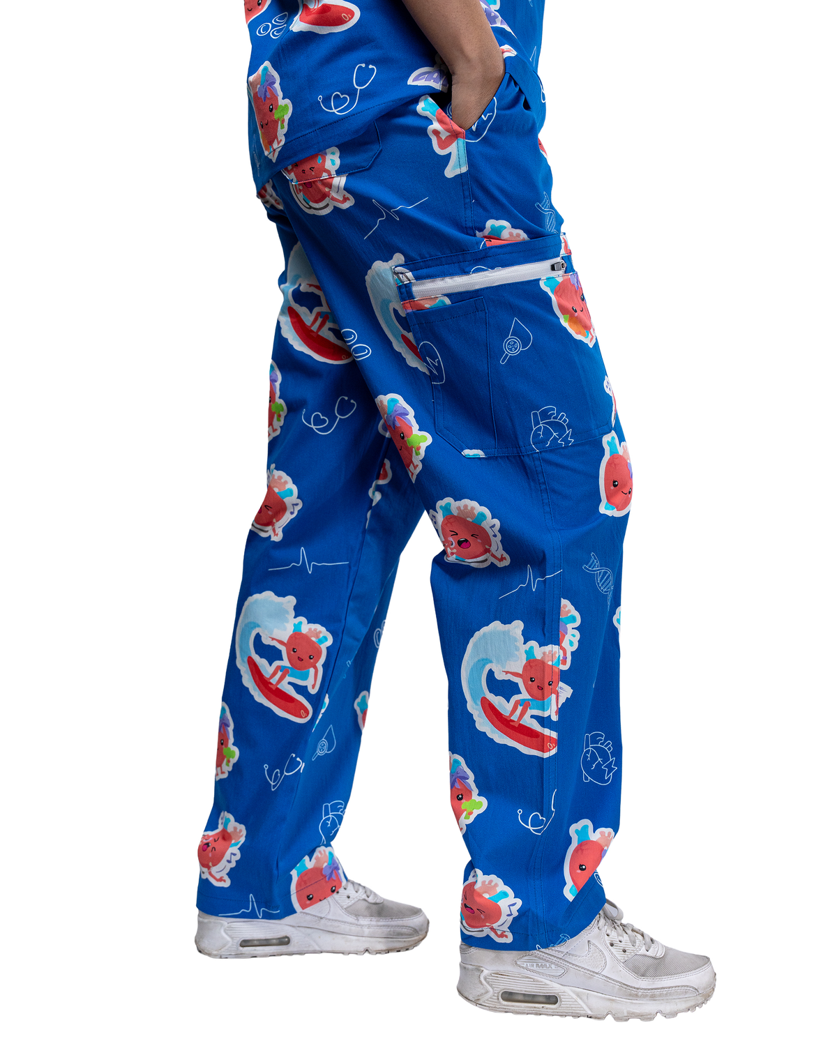 V2 Heart Organ Scrub Pants