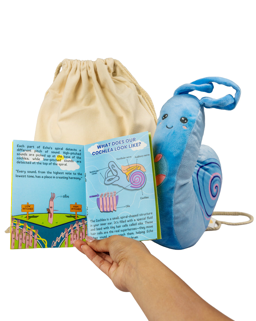 Echo the Cochlea Plushie