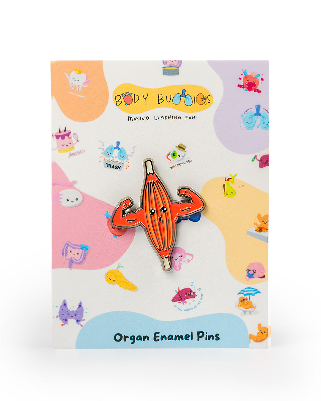 Myo the Muscle Pin – Body Buddies Australia